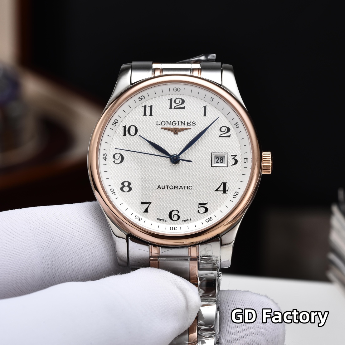 [TOP] LONGINES Watch 40mm - White - 711 Luxury