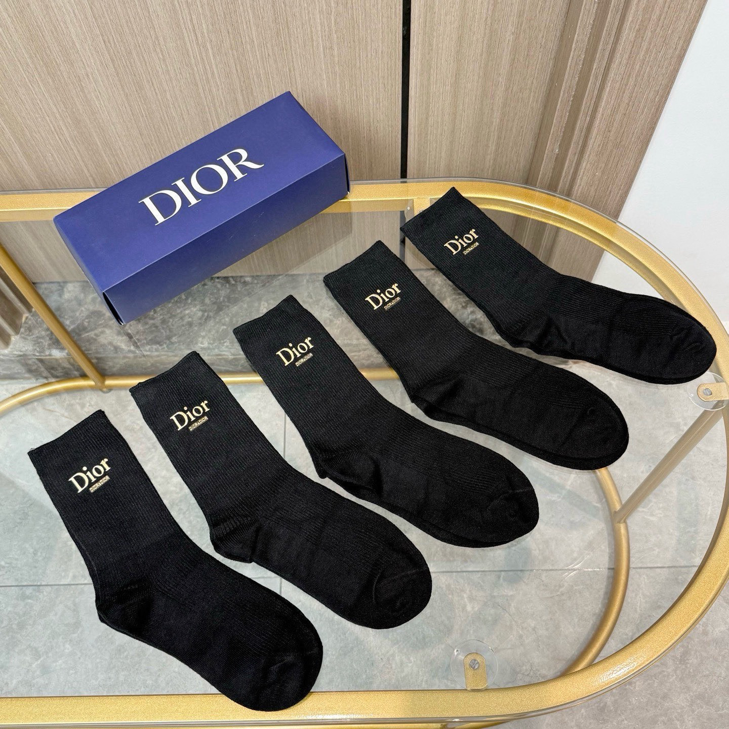 [TOP] Christian Dior Socks - 5 Pieces as a Set - 711 Luxury