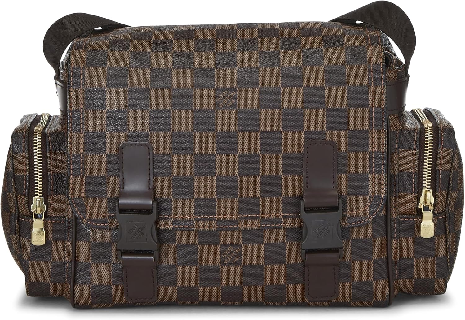 Louis Vuitton, Pre-loved Damier Ebene Melville Messenger, Brown