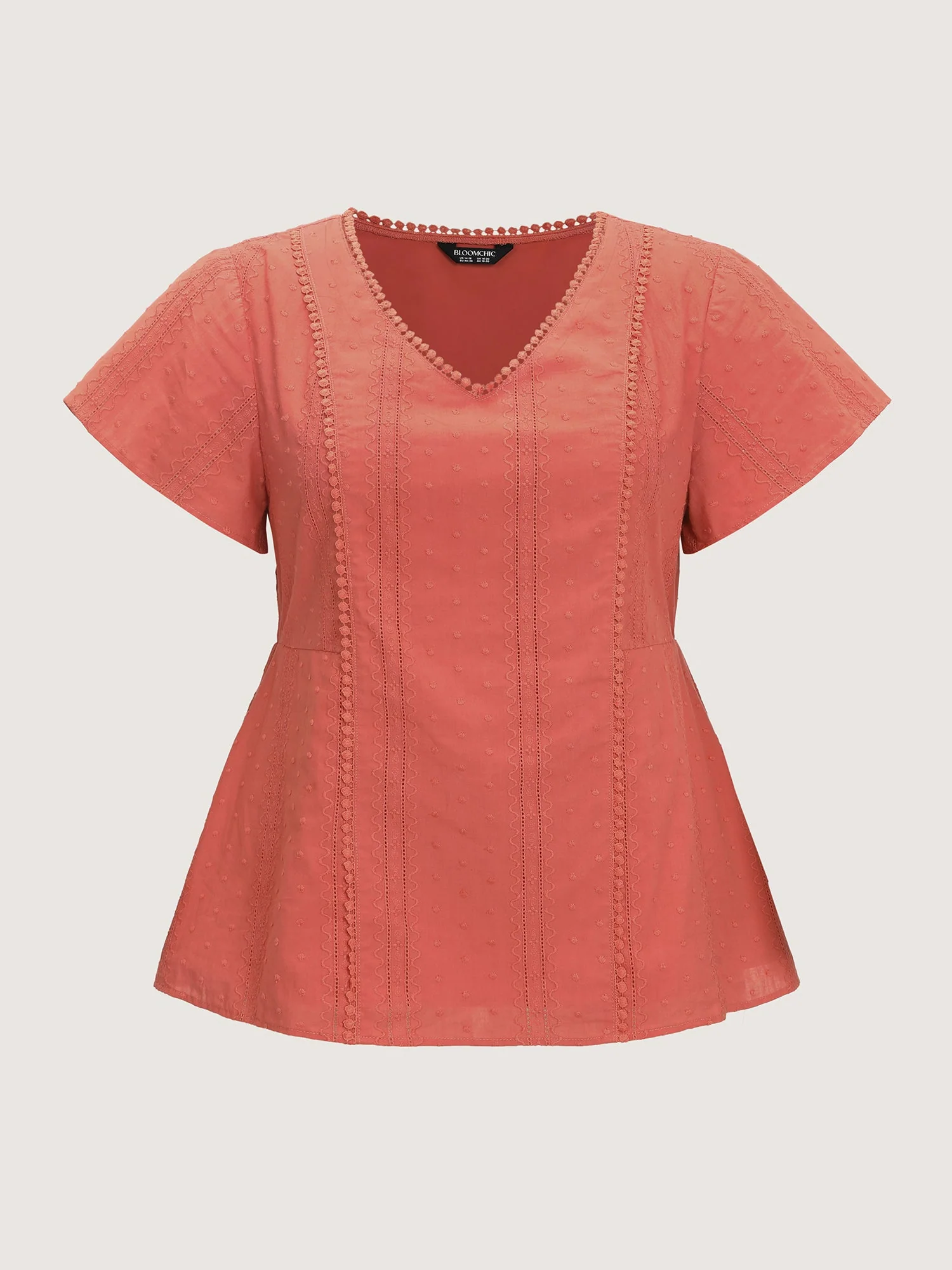 Cotton Breezy Eyelet Textured Blouse
