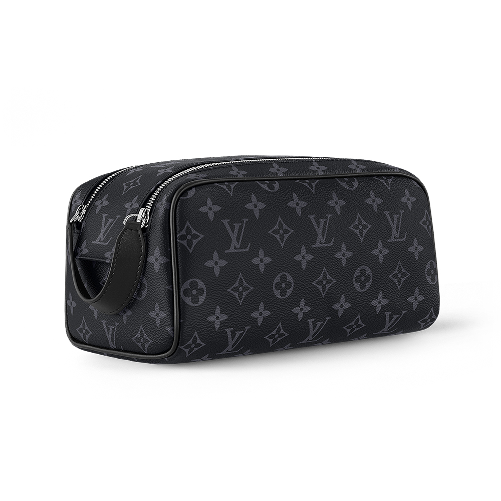Louis Vuitton Accessory LOUIS VUITTON Dopp Kit Monogram Eclipse Holiday Gifts for Him M46354#381757 | Nigo Office