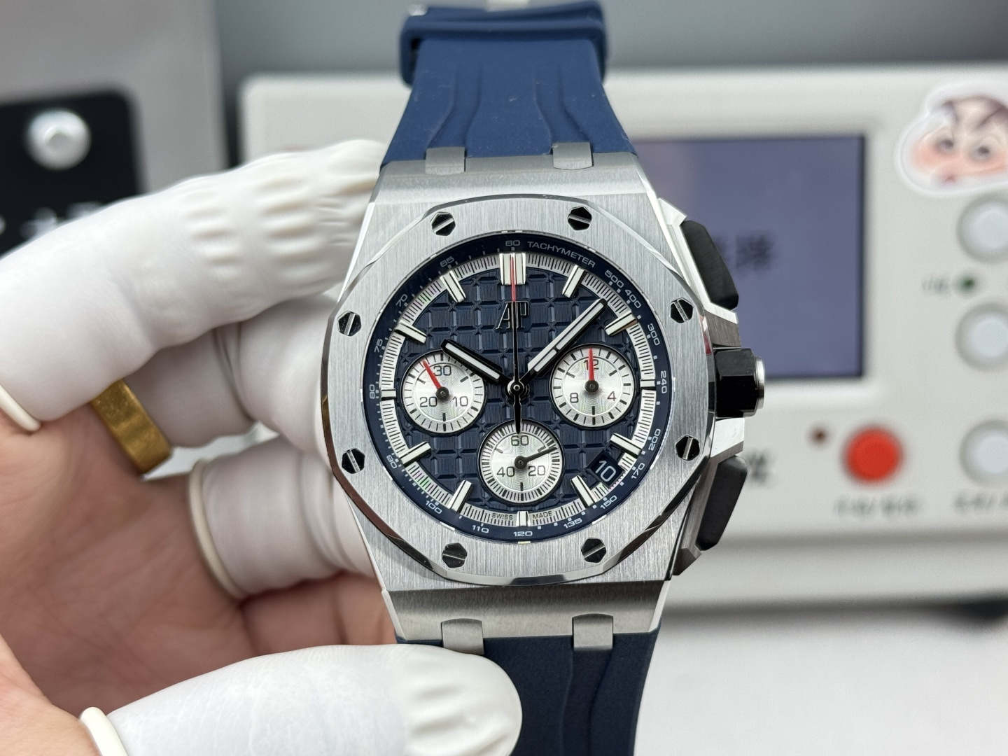 [TOP] Audemars Piguet Men's Watch 43 mm - Blue - 711 Luxury