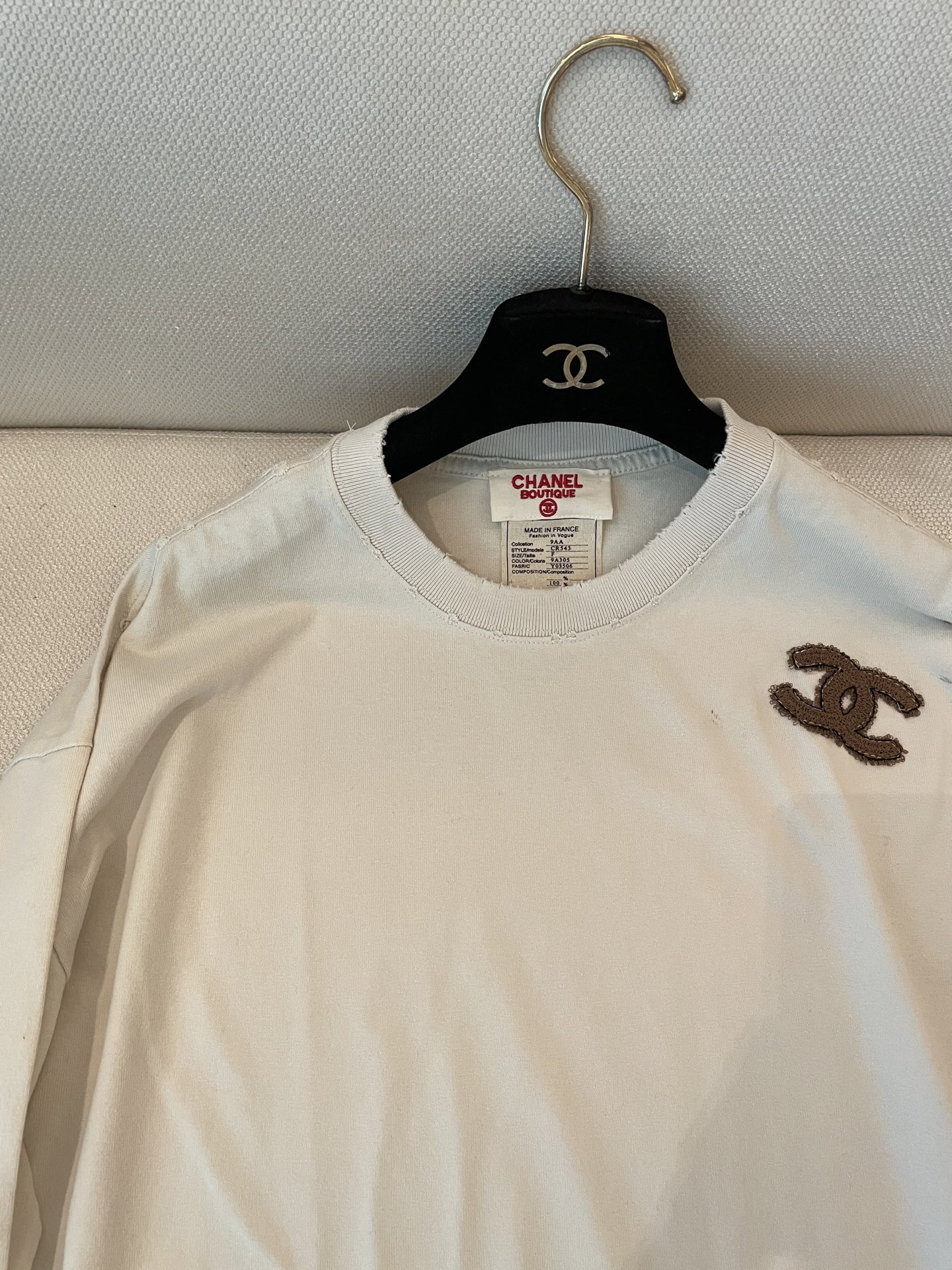 [TOP] CHANEL Long Sleeves - Grey