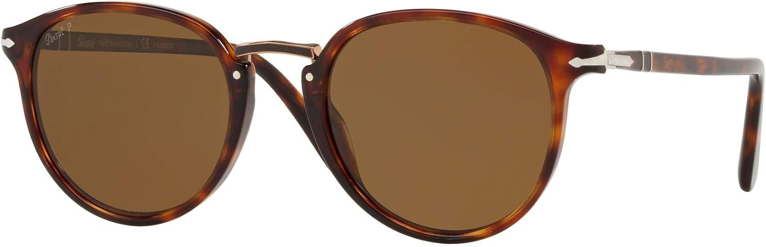 Persol PO3210S Round Sunglasses
