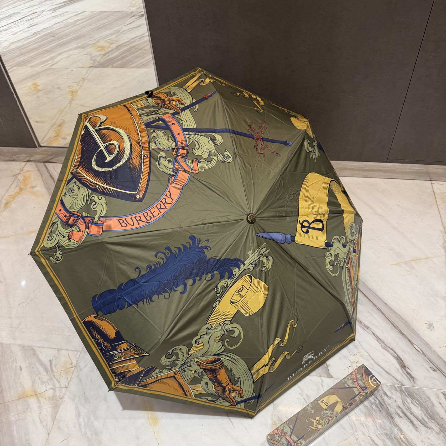 [TOP] BURBERRY Umbrella - Brown - 711 Luxury