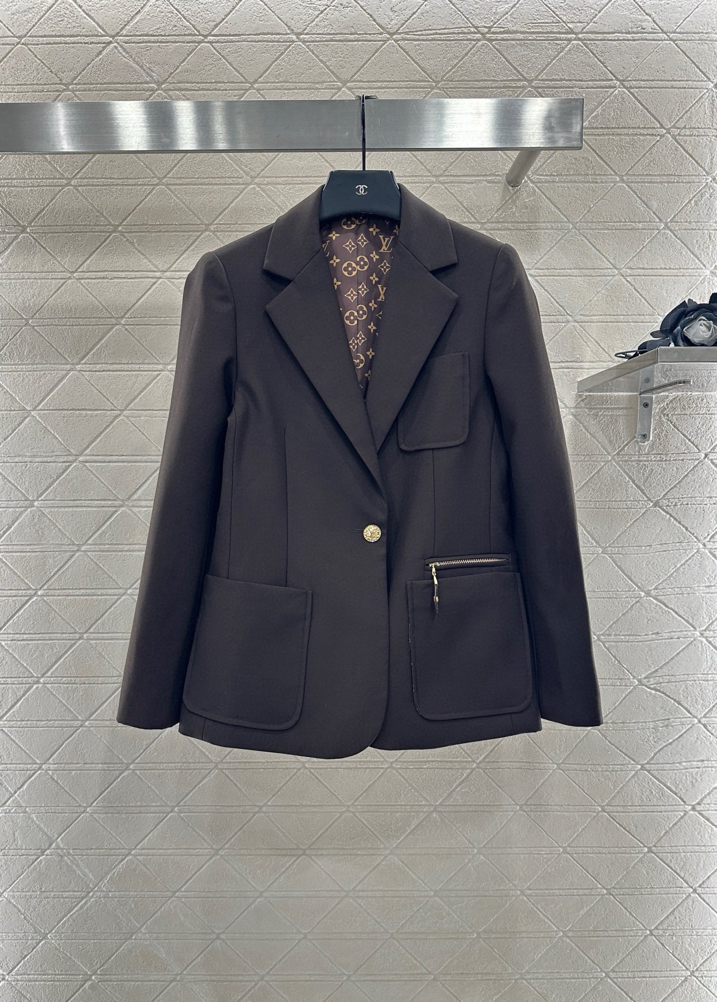 [TOP] Louis Vuitton LV  Suit Jacket - Brown