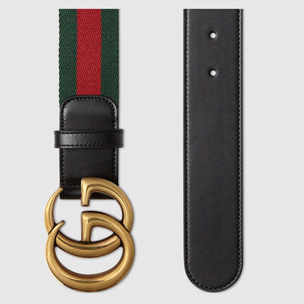[TOP] GUCCI Belt 3.8cm - Black - 711 Luxury