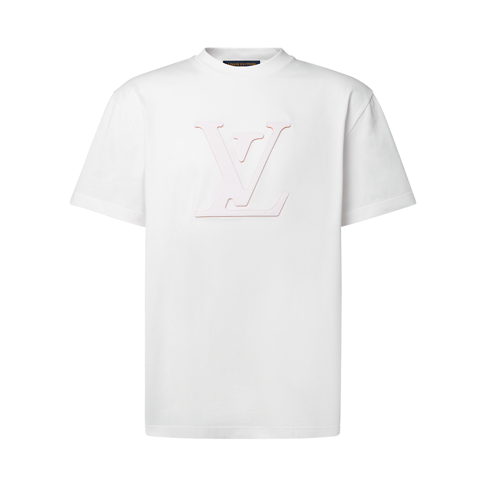 Louis Vuitton Clothing LOUIS VUITTON Laser Cut Signature T-Shirt #394619 | Nigo Office