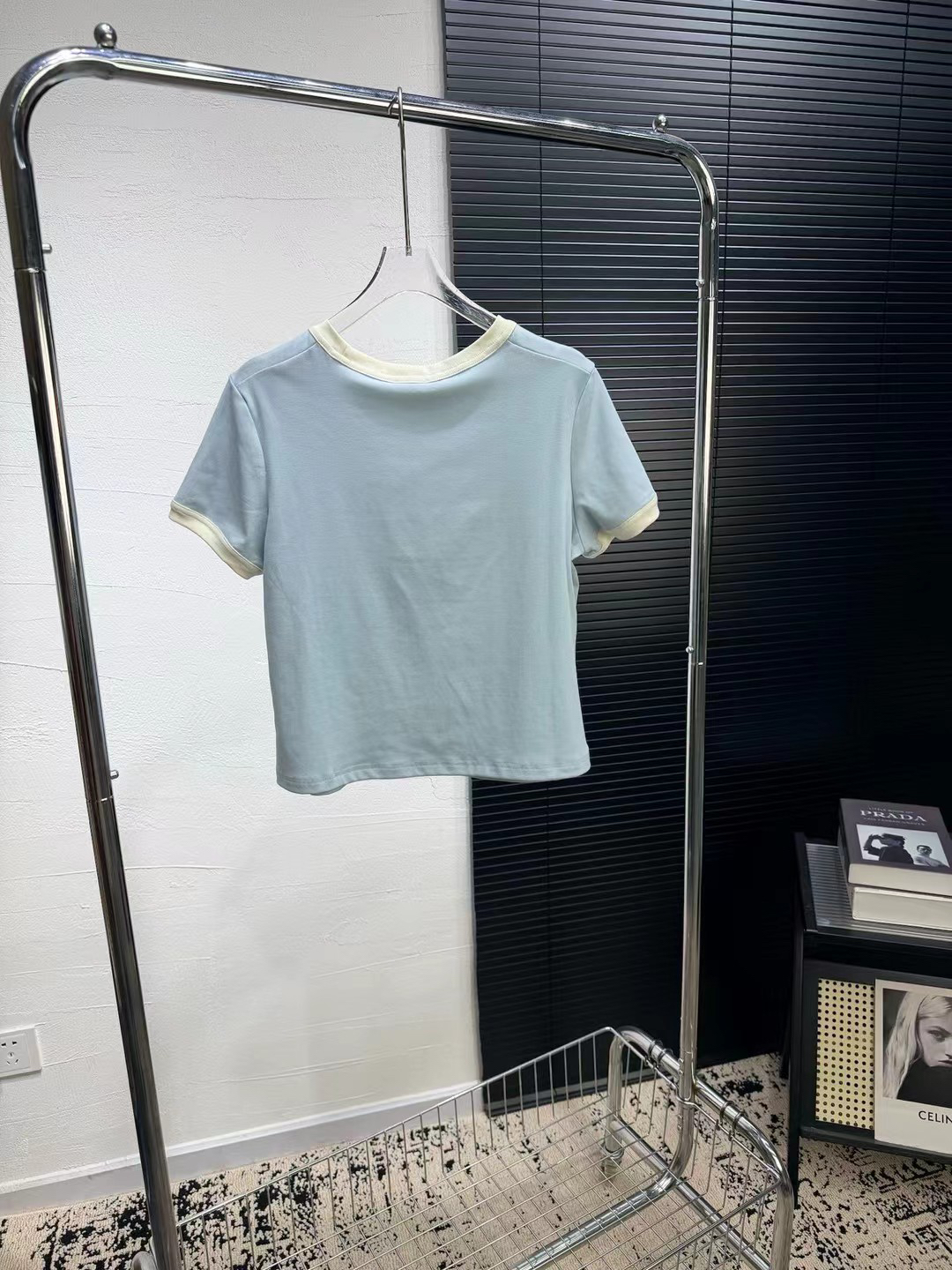 [TOP] CELINE T-shirt -Blue