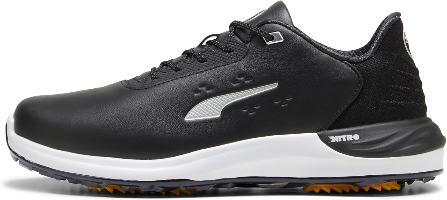 PUMA Mens Phantomcat Nitro Golf Sneakers Shoes - White
