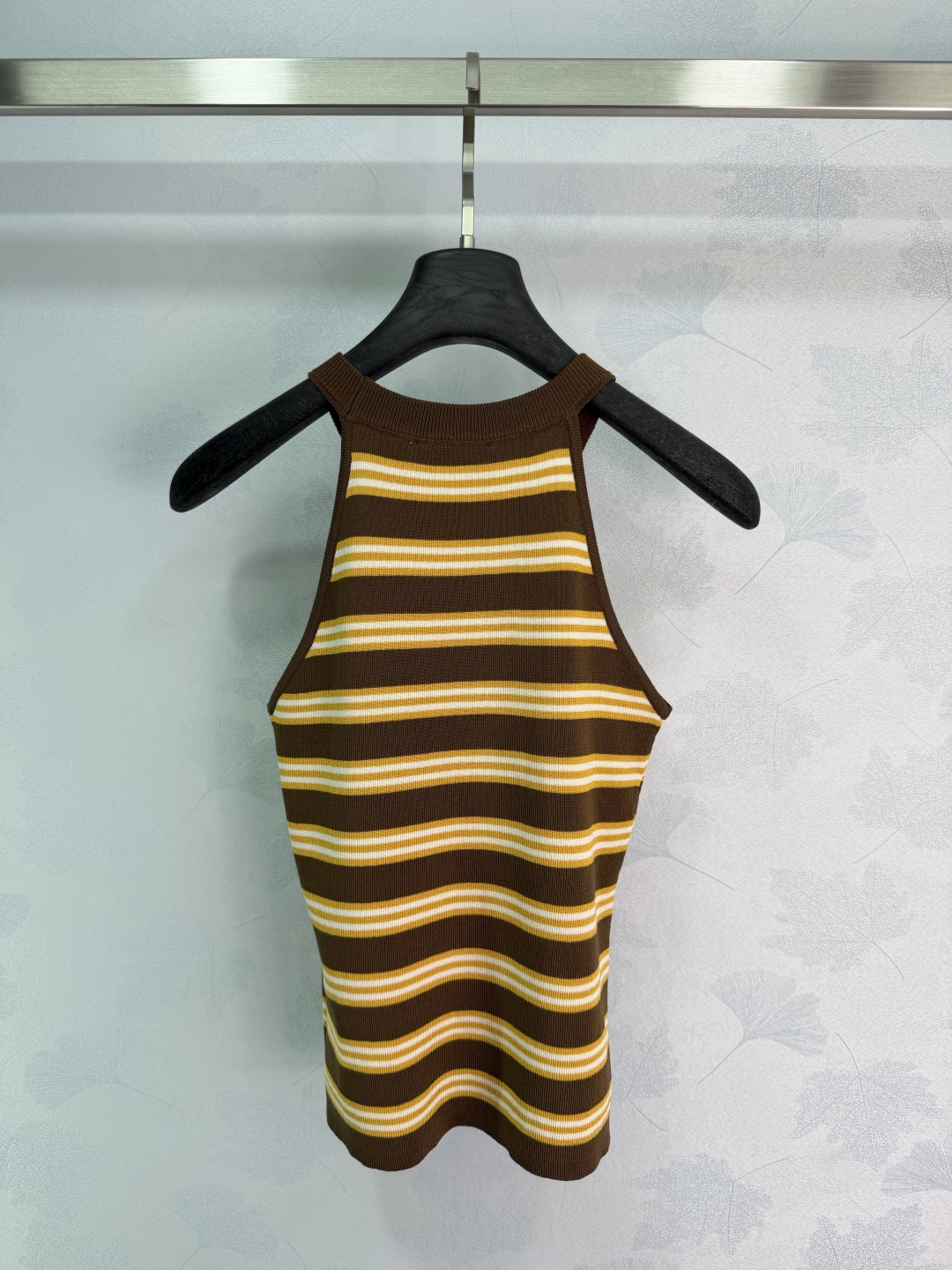 [TOP] Miu Miu Knit Vest - Brown - 711 Luxury