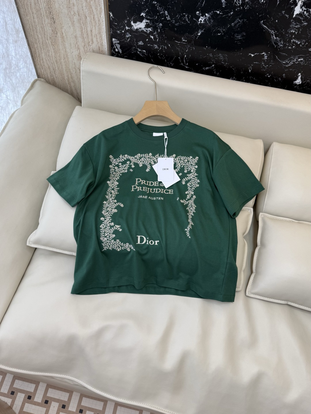 [TOP] Christian Dior T-shirt - Green - 711 Luxury