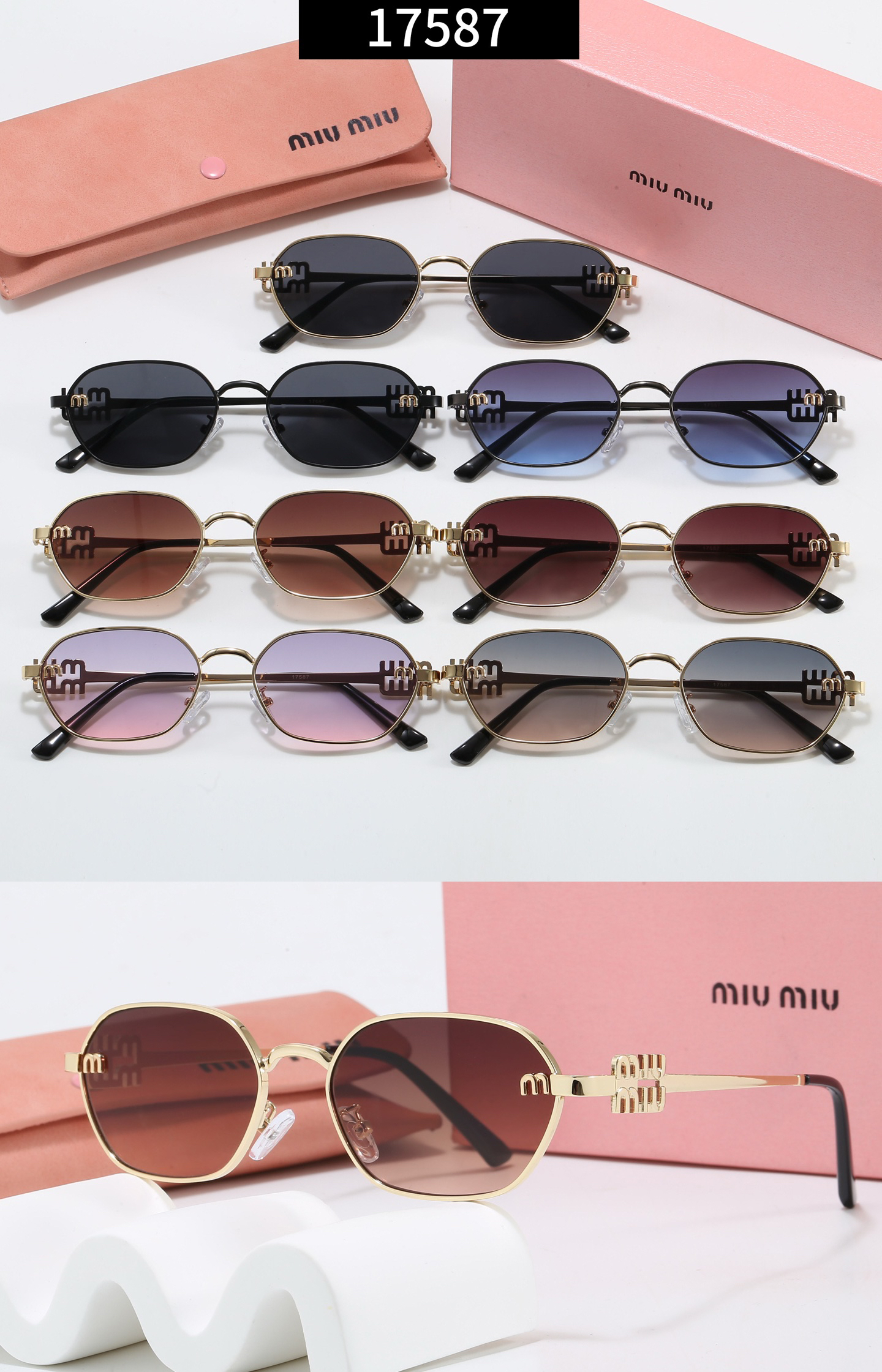 [TOP] Miu Miu Sunglasses - 7 Color - 711 Luxury