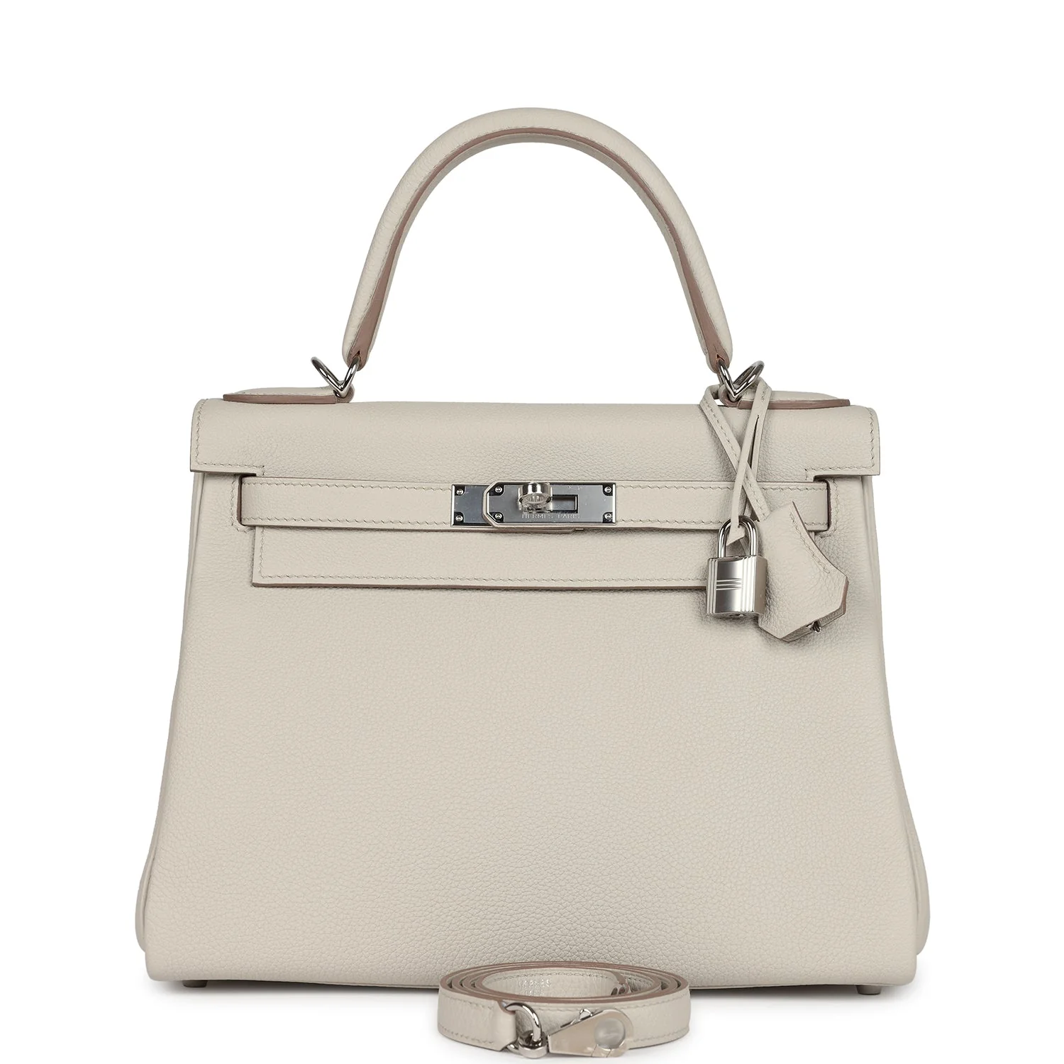 Hermes Kelly Retourne  Beton Togo Palladium Hardware