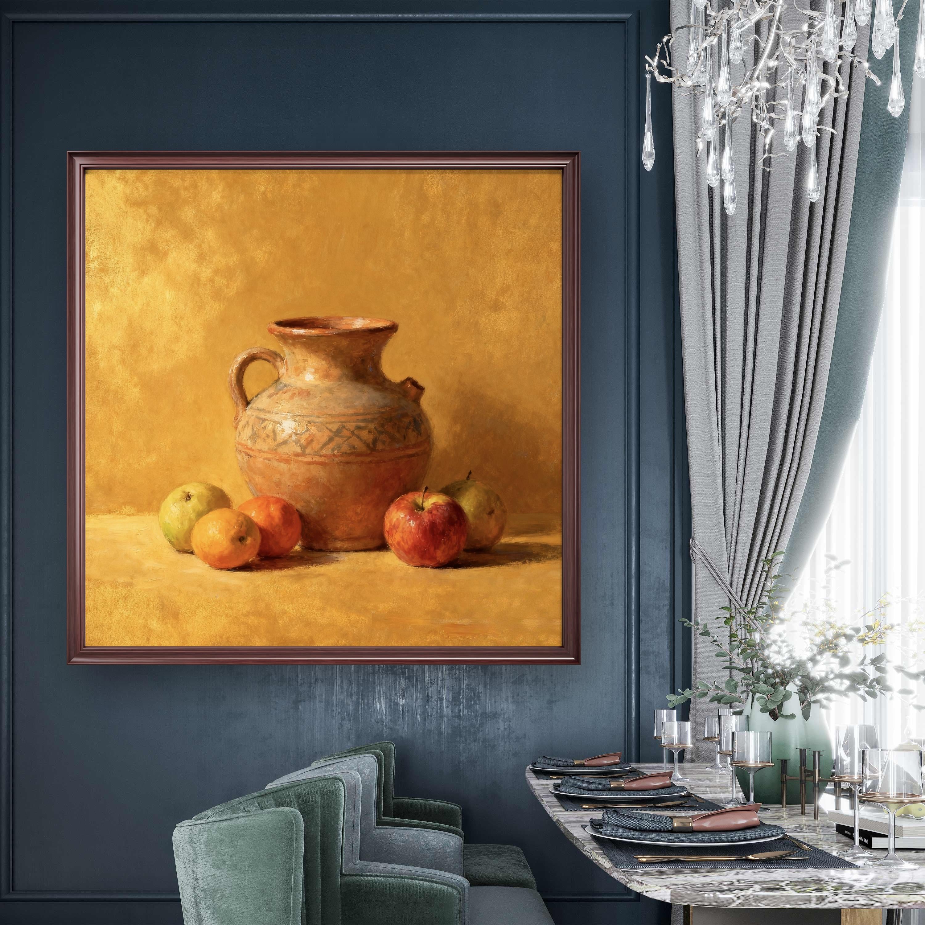 Amber Light and Shadow