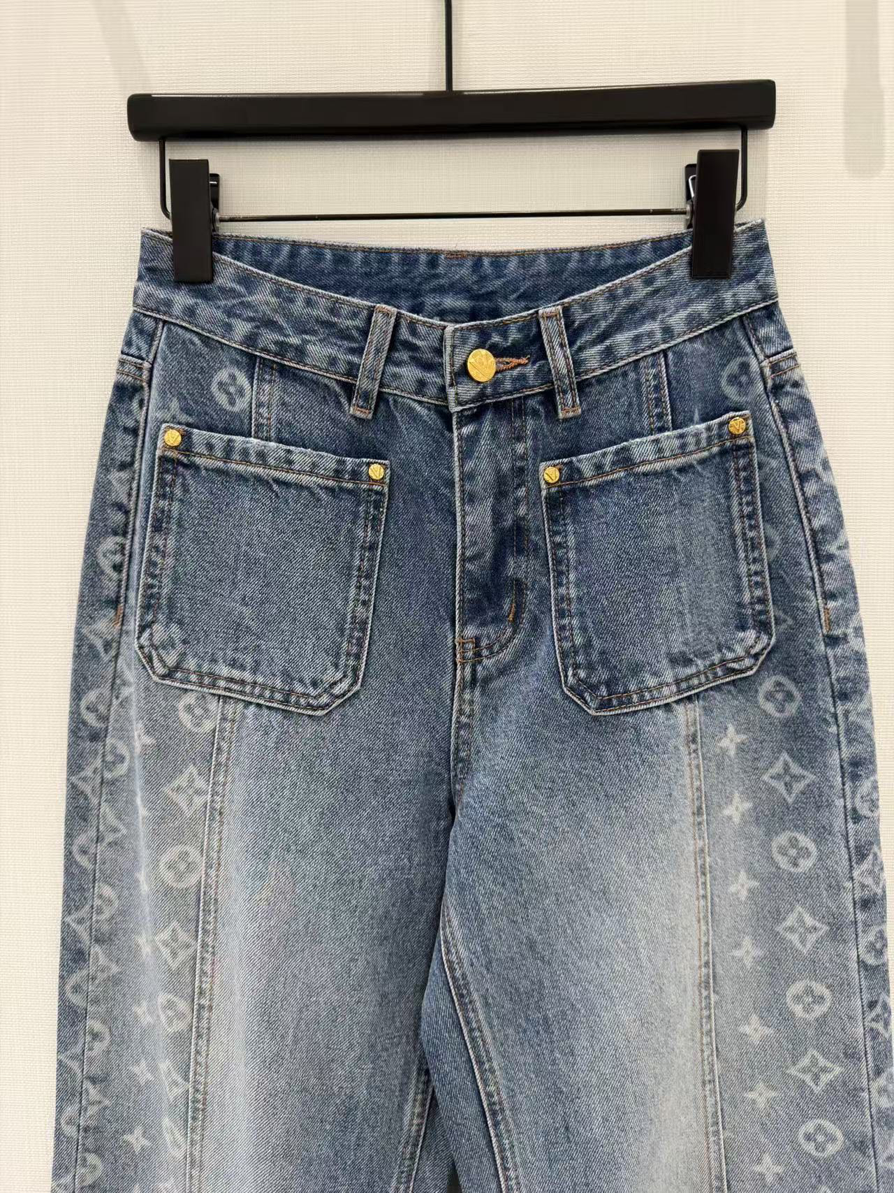 [TOP] Louis Vuitton LV Jeans - Blue