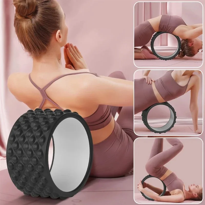 Yoga Wheel Back Stretcher Fitness Equipment