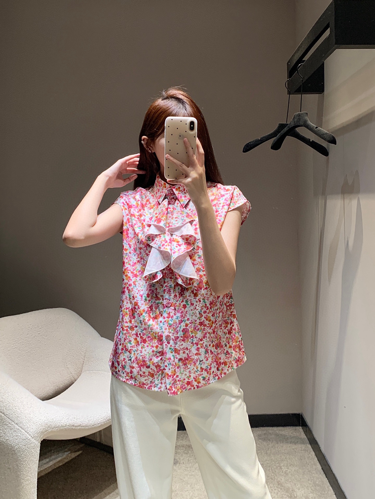 [TOP] CHANEL  Shirt -Pink