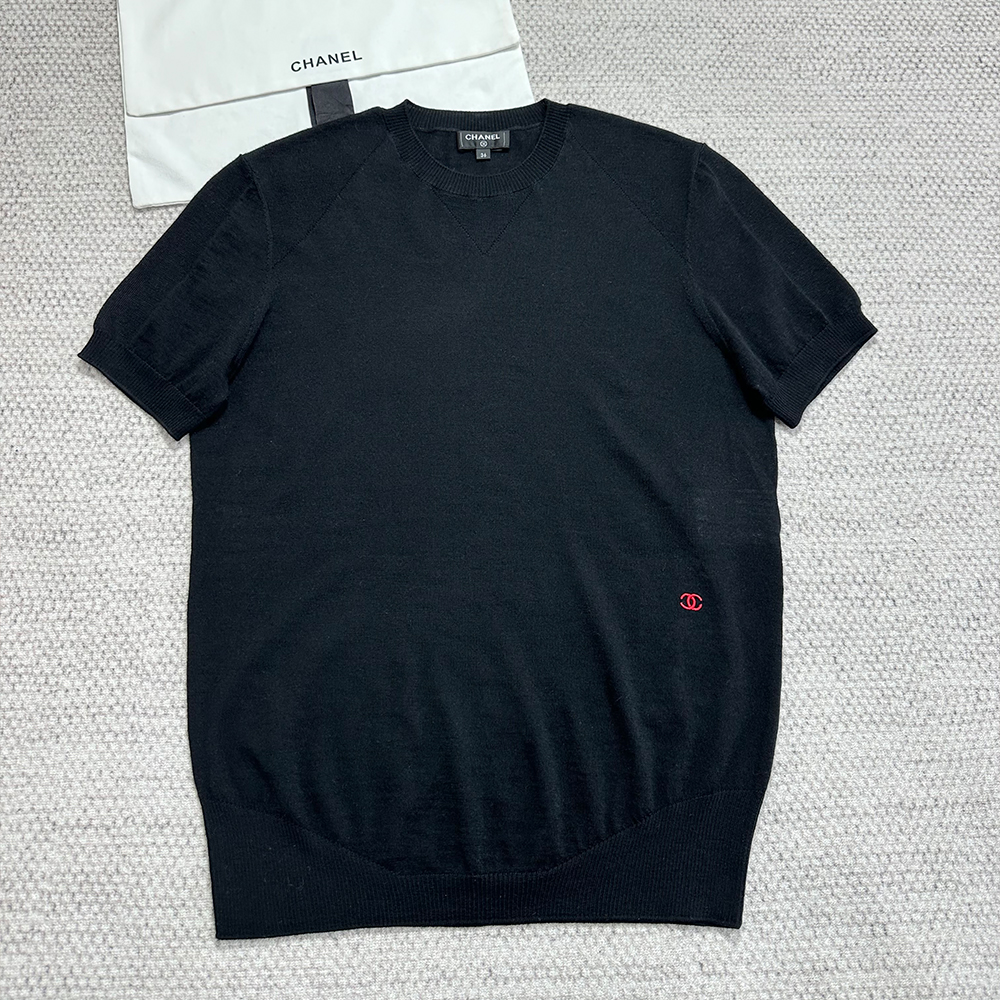 Chanel Clothing Chanel Top-Quality Version Silk Cashmere Short Sleeves #378832 | Nigo Office