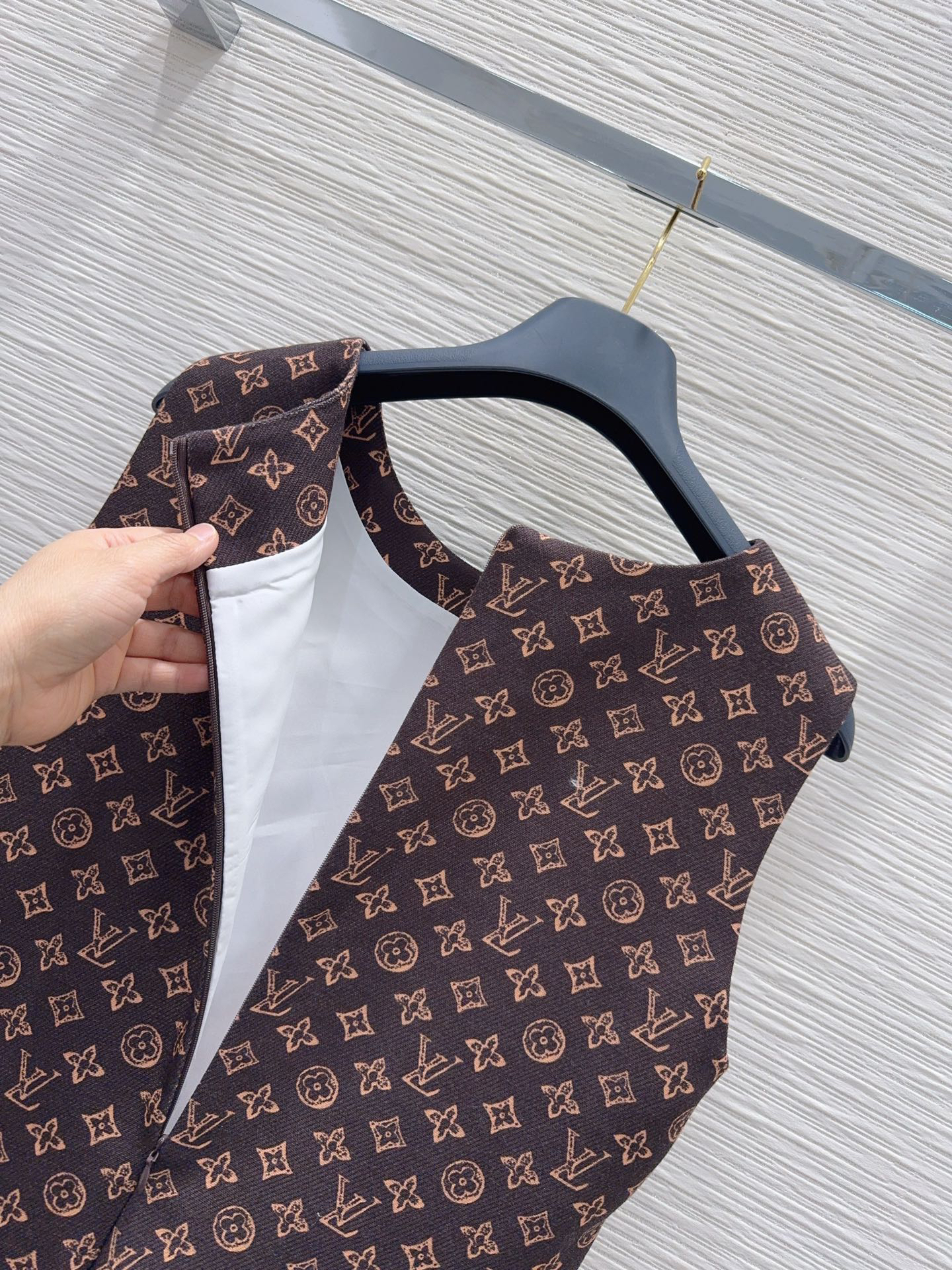 [TOP] Louis Vuitton LV Dress - Brown