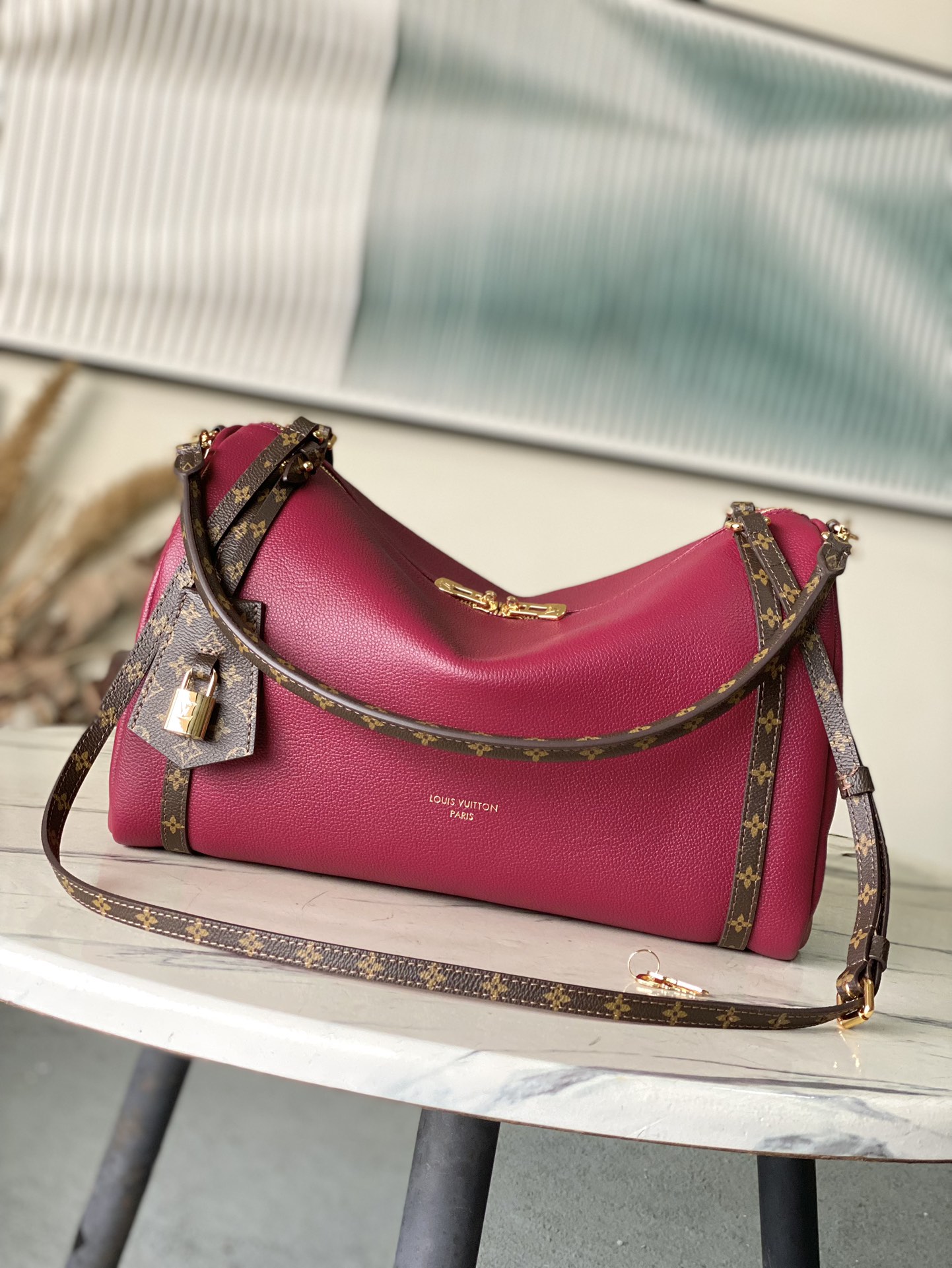[TOP] Louis Vuitton LV Express Bag 24 x 18.5 x 36  cm - Rose Red