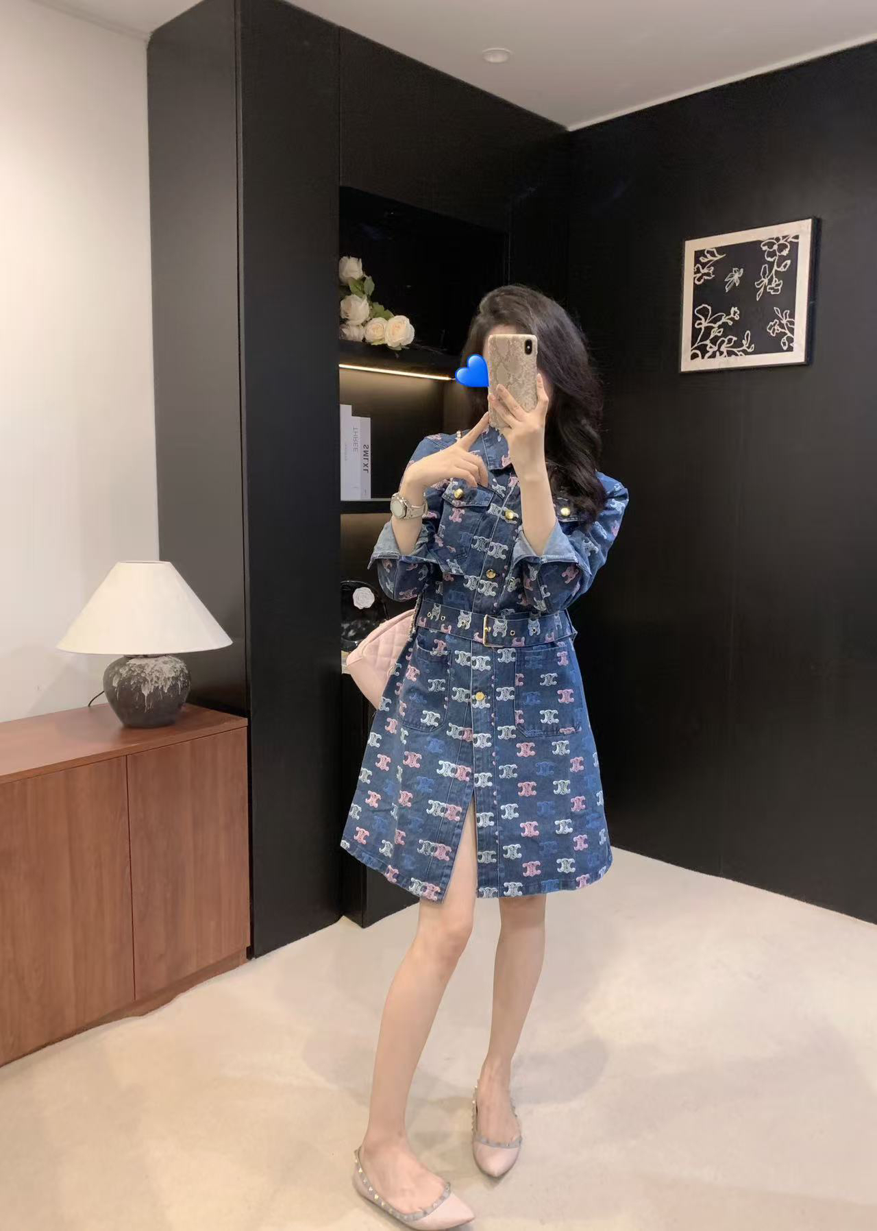 TOP] CELINE  Jacket -Blue