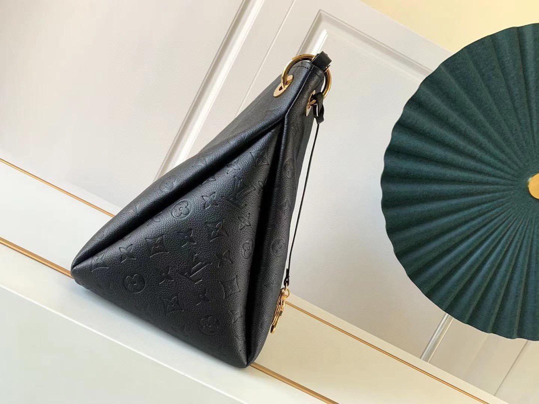 [TOP] Louis Vuitton LV Monogram Empreinte Noir Artsy MM 41 x 32 x 22 cm - Black - 711 Luxury
