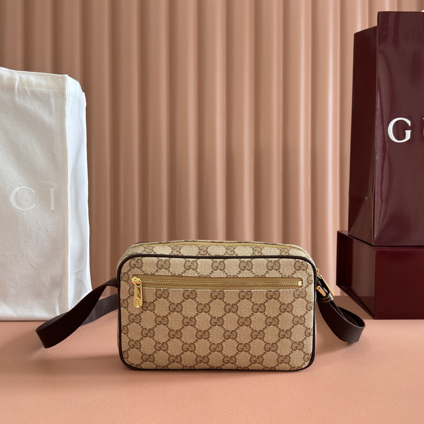 [TOP] GUCCI Generation Bag 21.5 x 14 x 5 cm - Brown - 711 Luxury