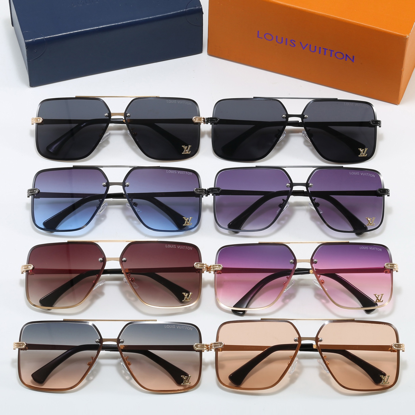 [TOP] Louis Vuitton LV Sunglasses - 8 Colors - 711 Luxury