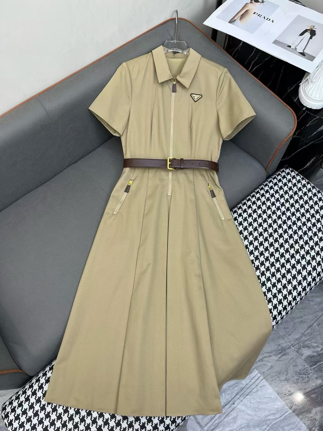 [TOP] PRADA Dress - Khaki