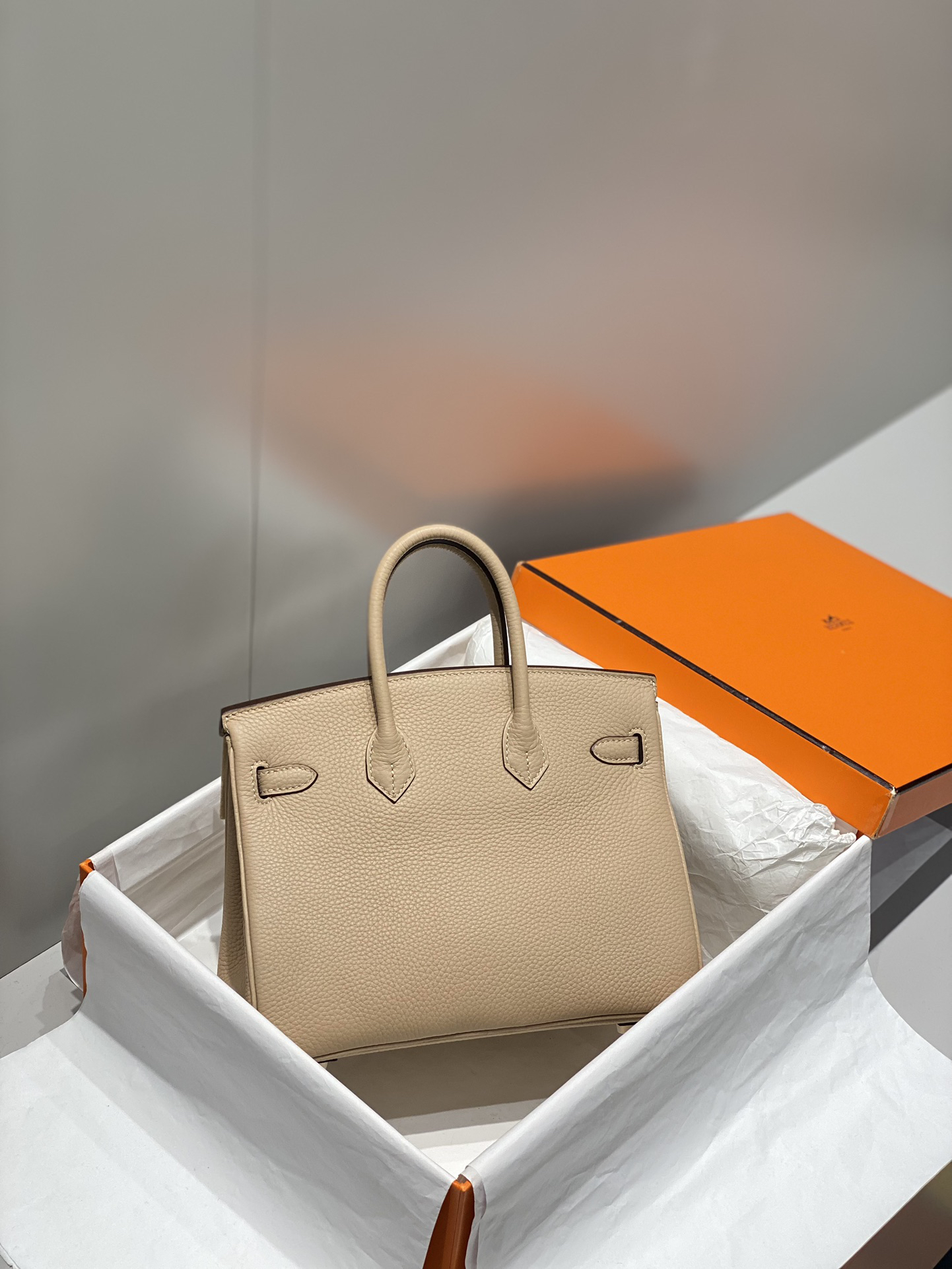 [TOP] HERMES Birkin Togo Leather 25cm - Trench & GHW - 711 Luxury