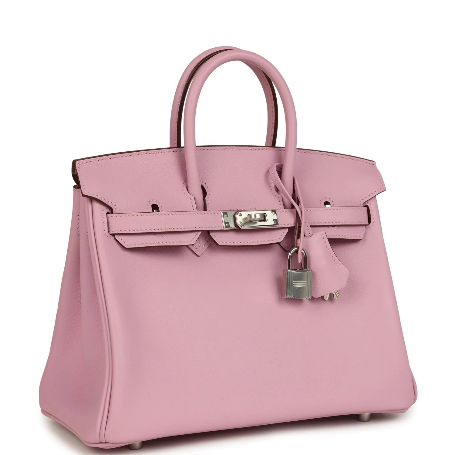 Hermes BirkinMauve Sylvestre Swift Palladium Hardware
