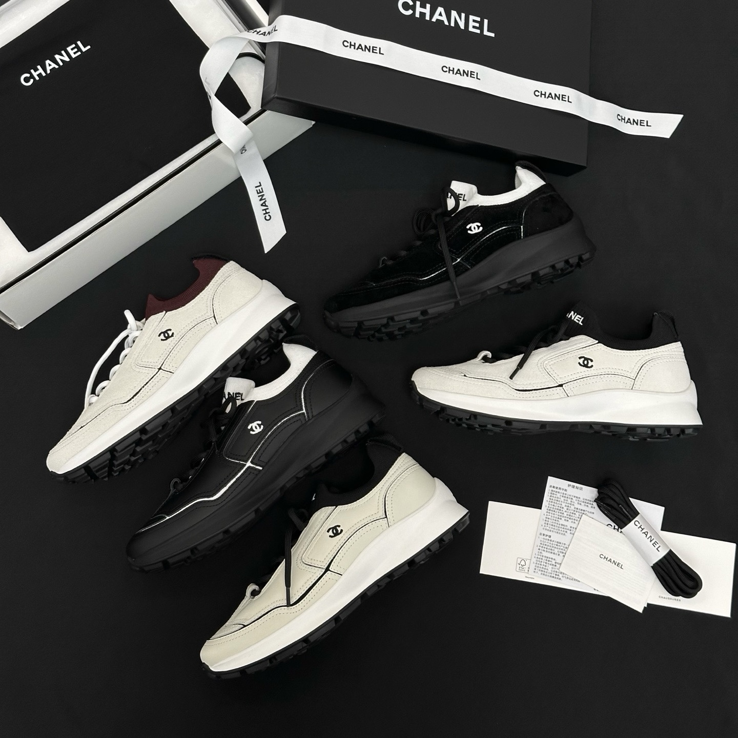 Chanel Shoes Chanel Cc Retro Casual Sneakers #387599 | Nigo Office