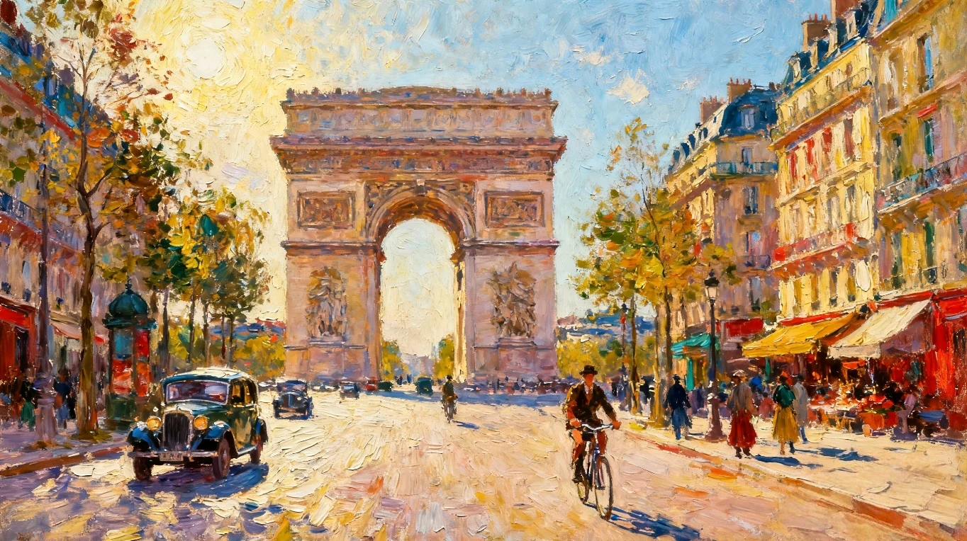 Arc de Triomphe Impression