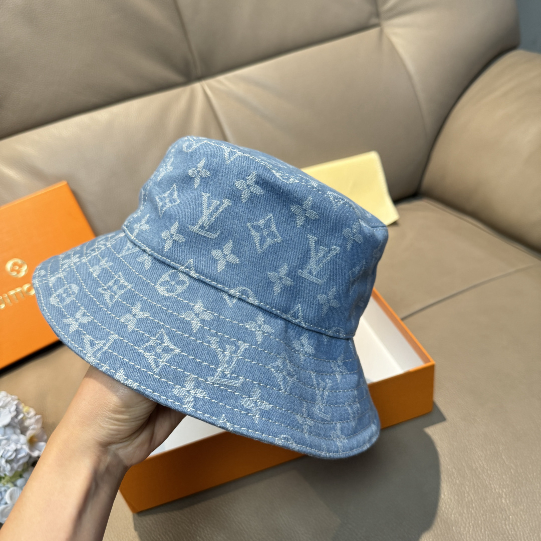 [TOP] Louis Vuitton LV Hat - Blue - 711 Luxury