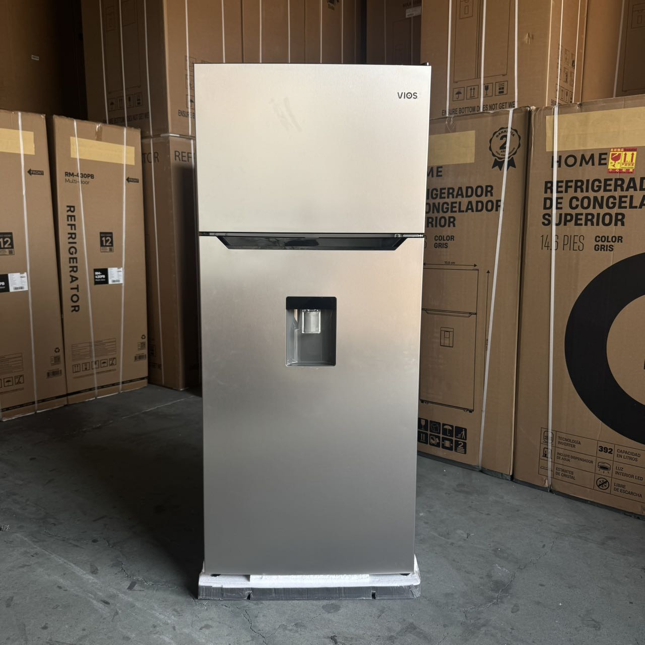 2-door refrigerator with water dispenser--0.98CBM