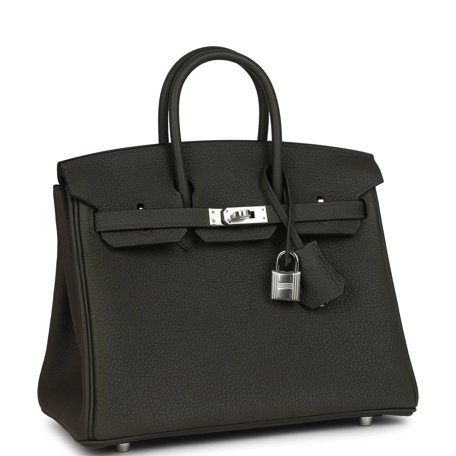 Hermes BirkinVert de Gris Togo Palladium Hardware