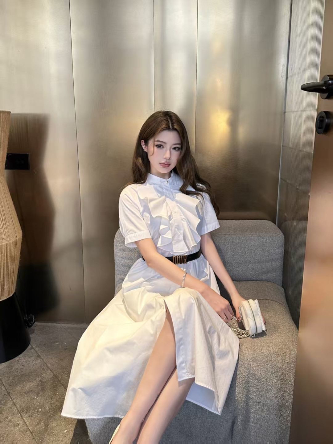 [TOP] Christian Dior  Dress - White