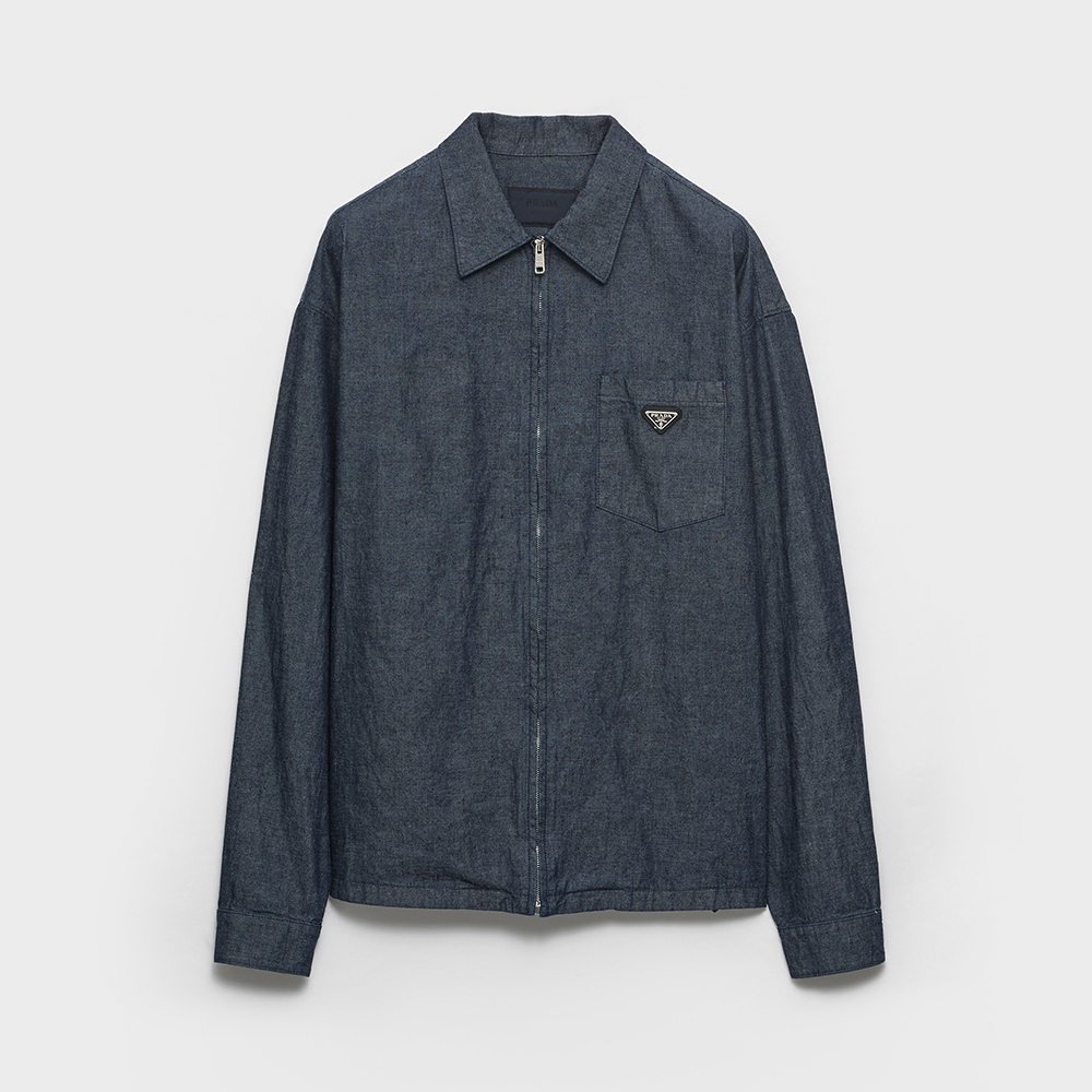 Prada Clothing Prada Chambray Shirt and Pants #378738 View 2 | Nigo Office