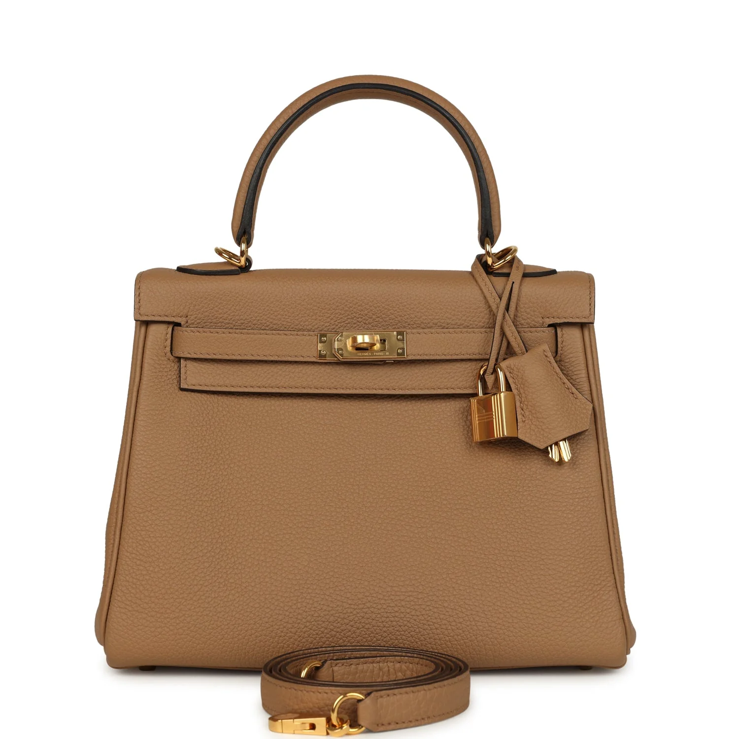 Hermes Kelly Retourne  Chai Togo Gold Hardware