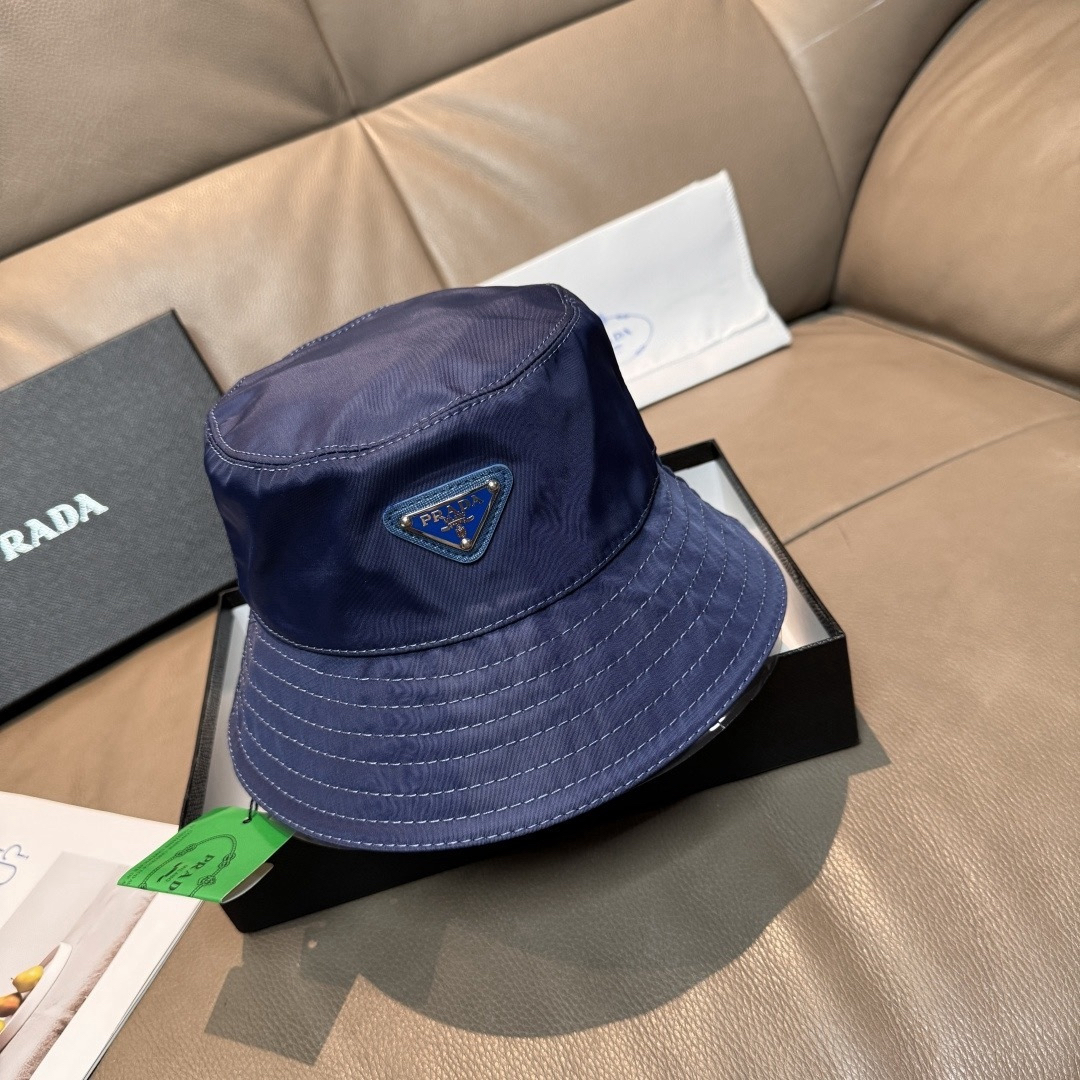 [TOP] PRADA Hat - Blue - 711 Luxury