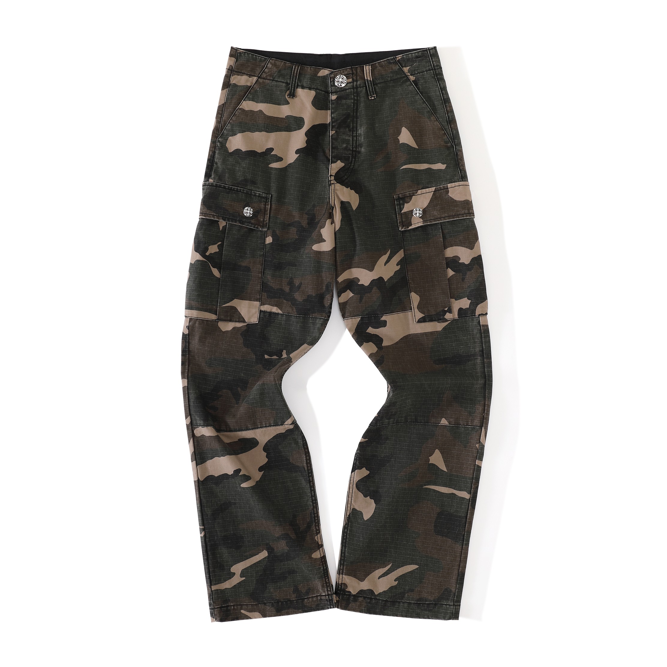 Chrome Hearts Clothing Chrome Hearts Camouflage City Limited Overalls Trousers #390534 | Nigo Office