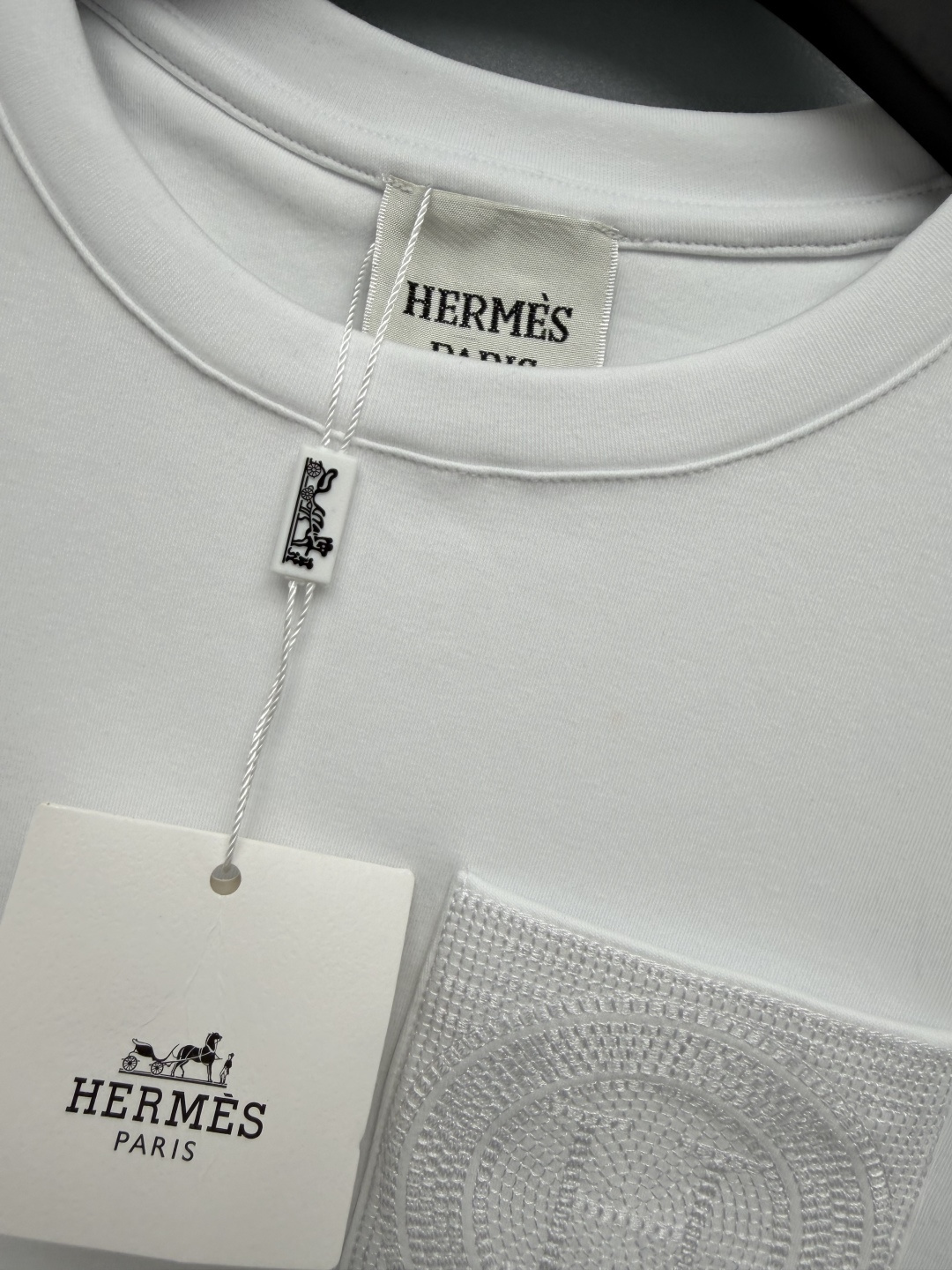 [TOP] HERMES T-shirt - White - 711 Luxury