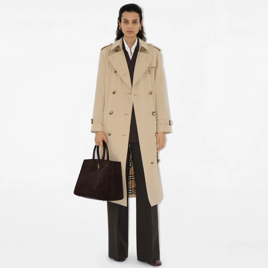 Burberry Clothing Burberry Waterloo Longtrench Coat #395495 View 2 | Nigo Office