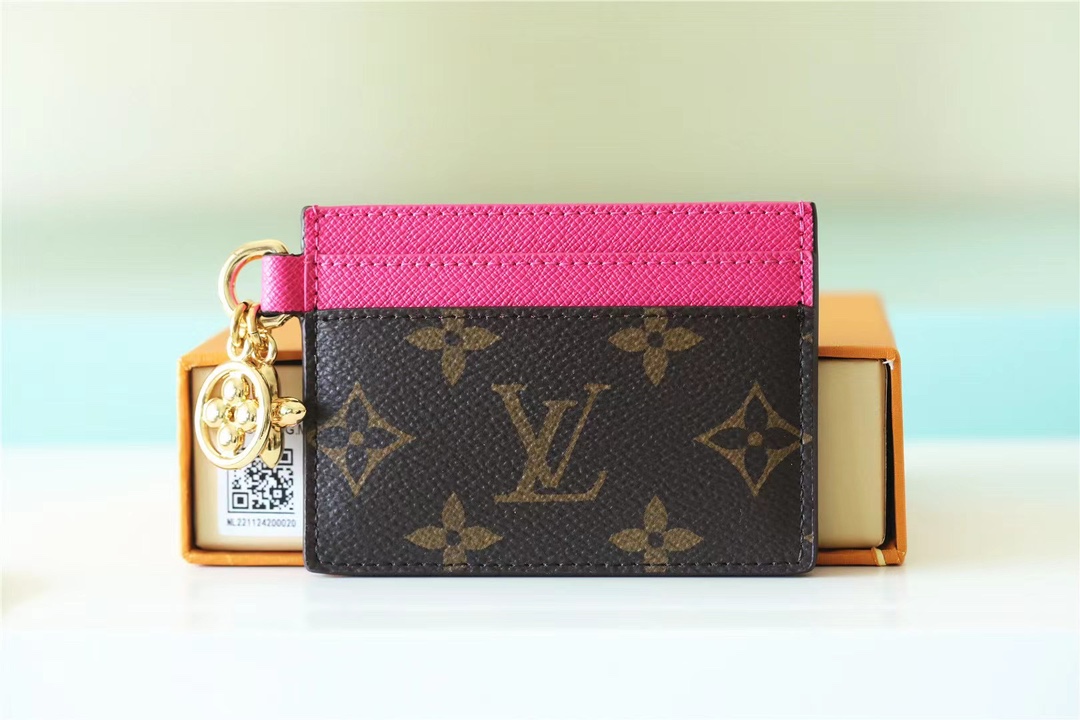 [TOP] Louis Vuitton LV  Card Holder  11-7-0.5 cm - 3 Colors
