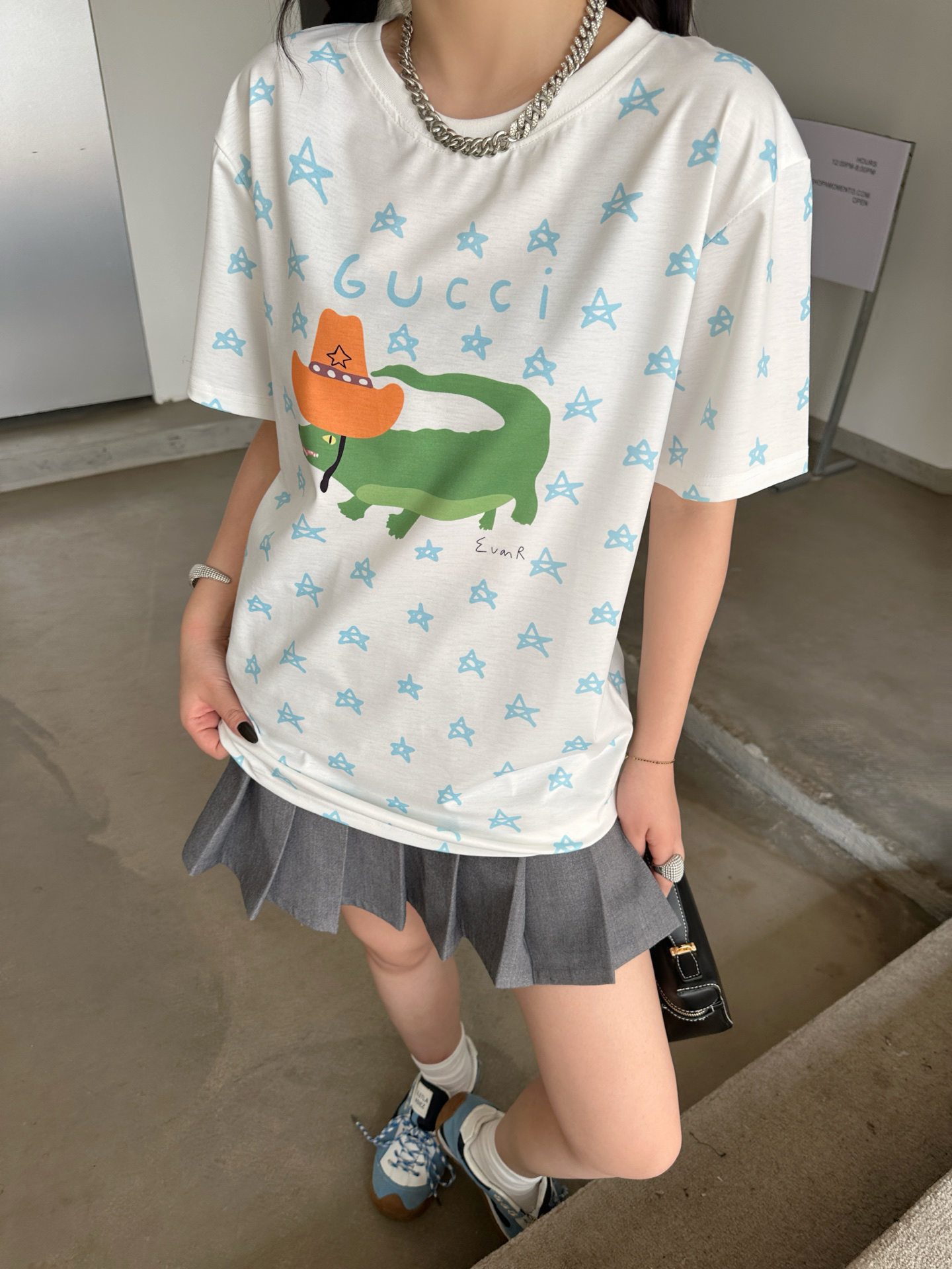 [TOP] GUCCI T-shirt- White