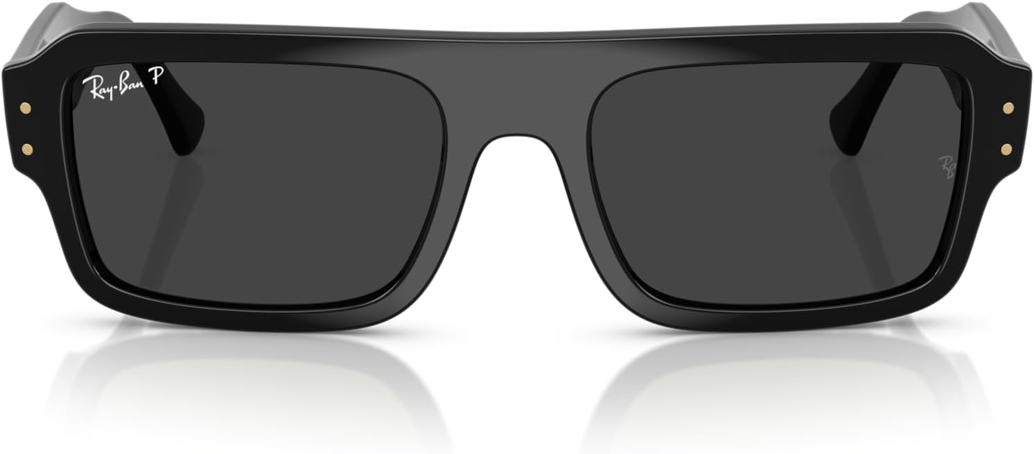Ray-Ban Unisex Rb4454 Lukas Rectangular Sunglasses