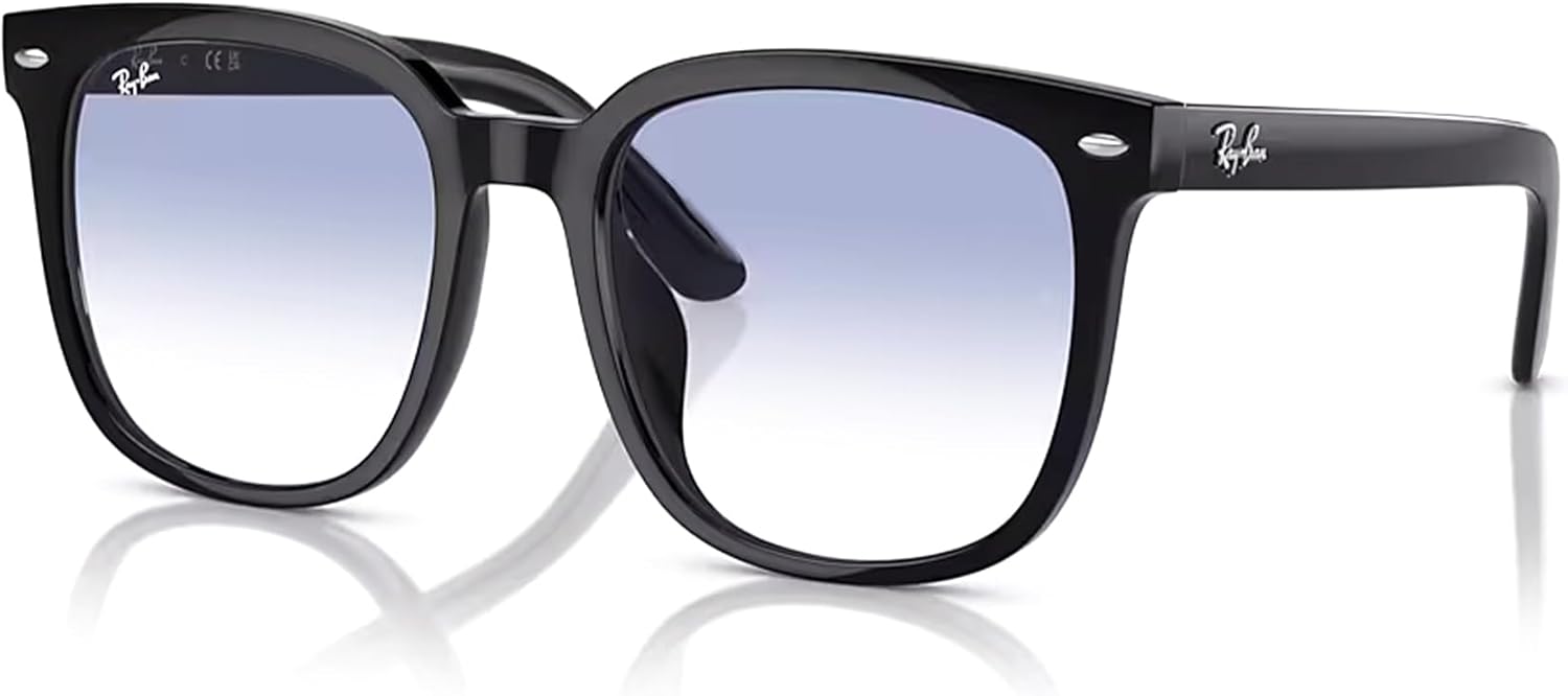 Ray-Ban RB4401D Square Sunglasses for Men for Women +BUNDLE with ACCESSORY EYEWEAR KIT