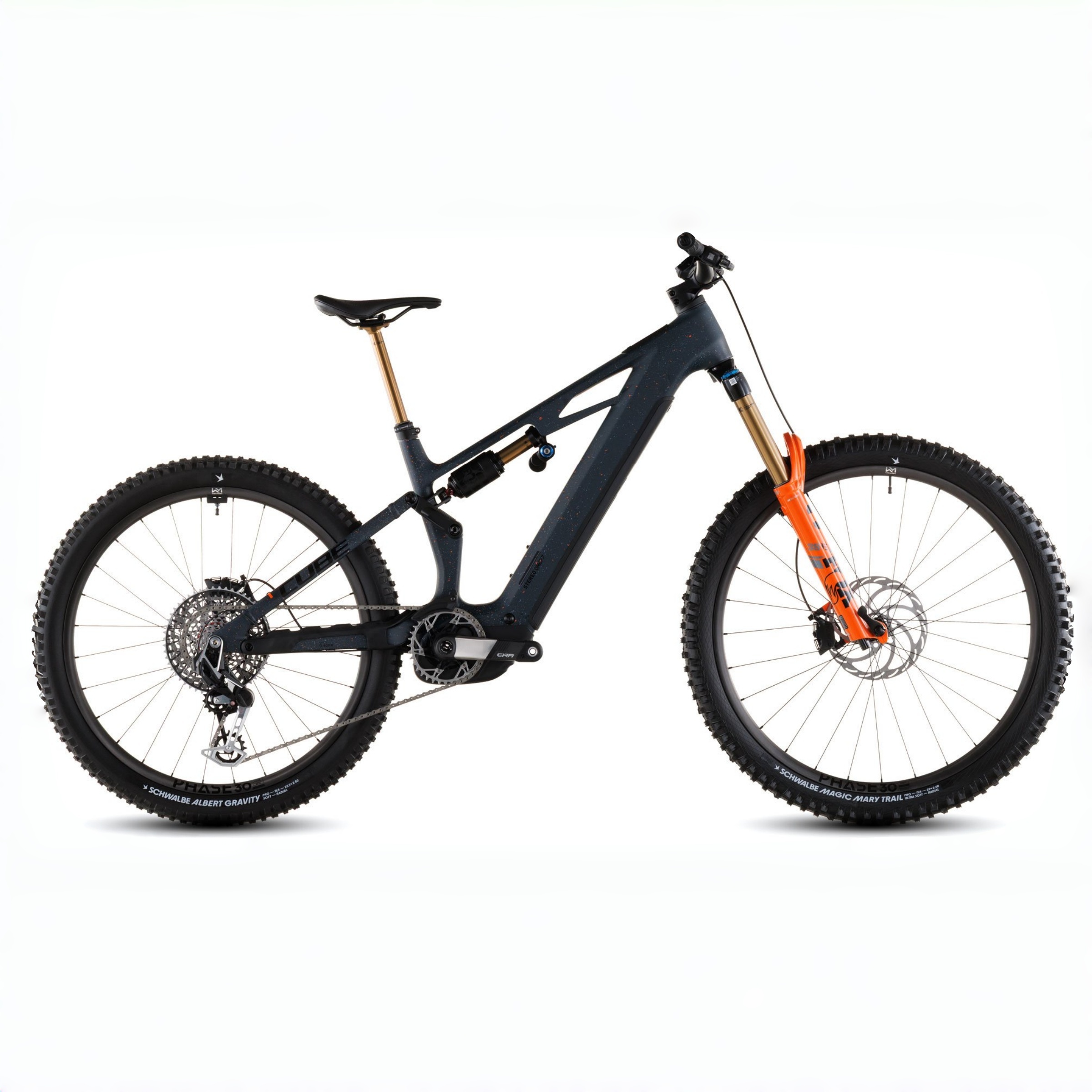 CUBE STEREO HYBRID ONE77 HPC SLT 800 - Carbon Electric Mountainbike - 2025