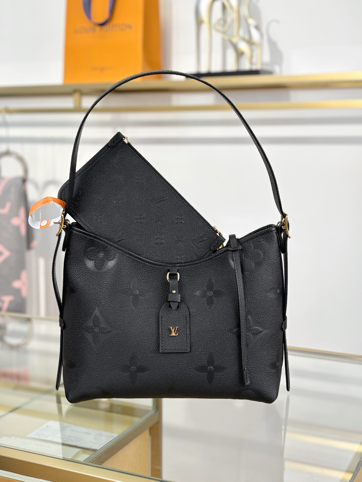[TOP] Louis Vuitton LV Carryall Bag 29x24x12CM - Black - 711 Luxury